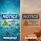 Signmission Hot Surface Sign, 7 in H x 10 in W, Plastic, Surface May Be Hot Do Not Touch OS-2PACK-NS-P-710-L-18509 - alternate 4